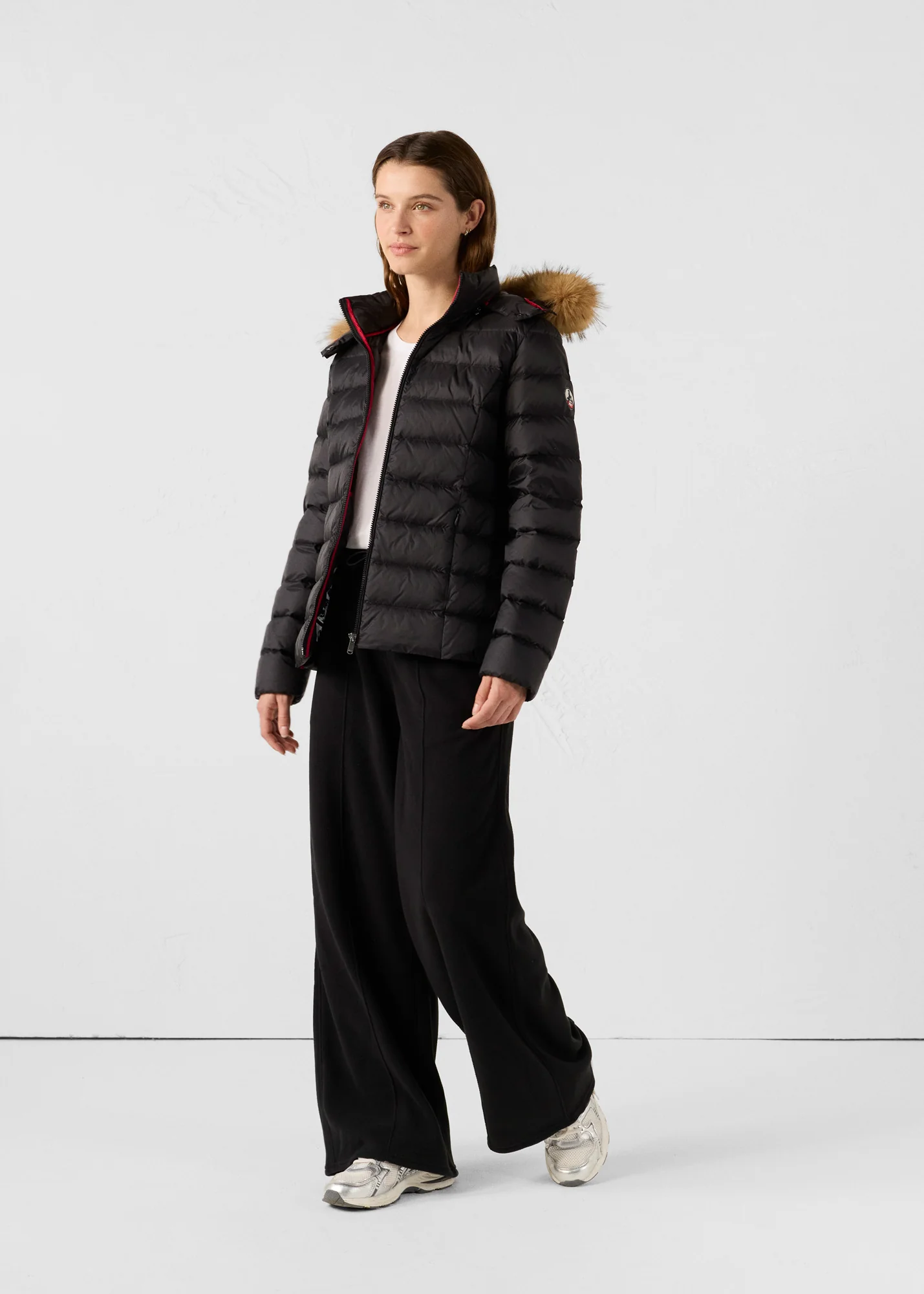 Doudoune à capuche Grand Froid Noir Luxe - Image 3