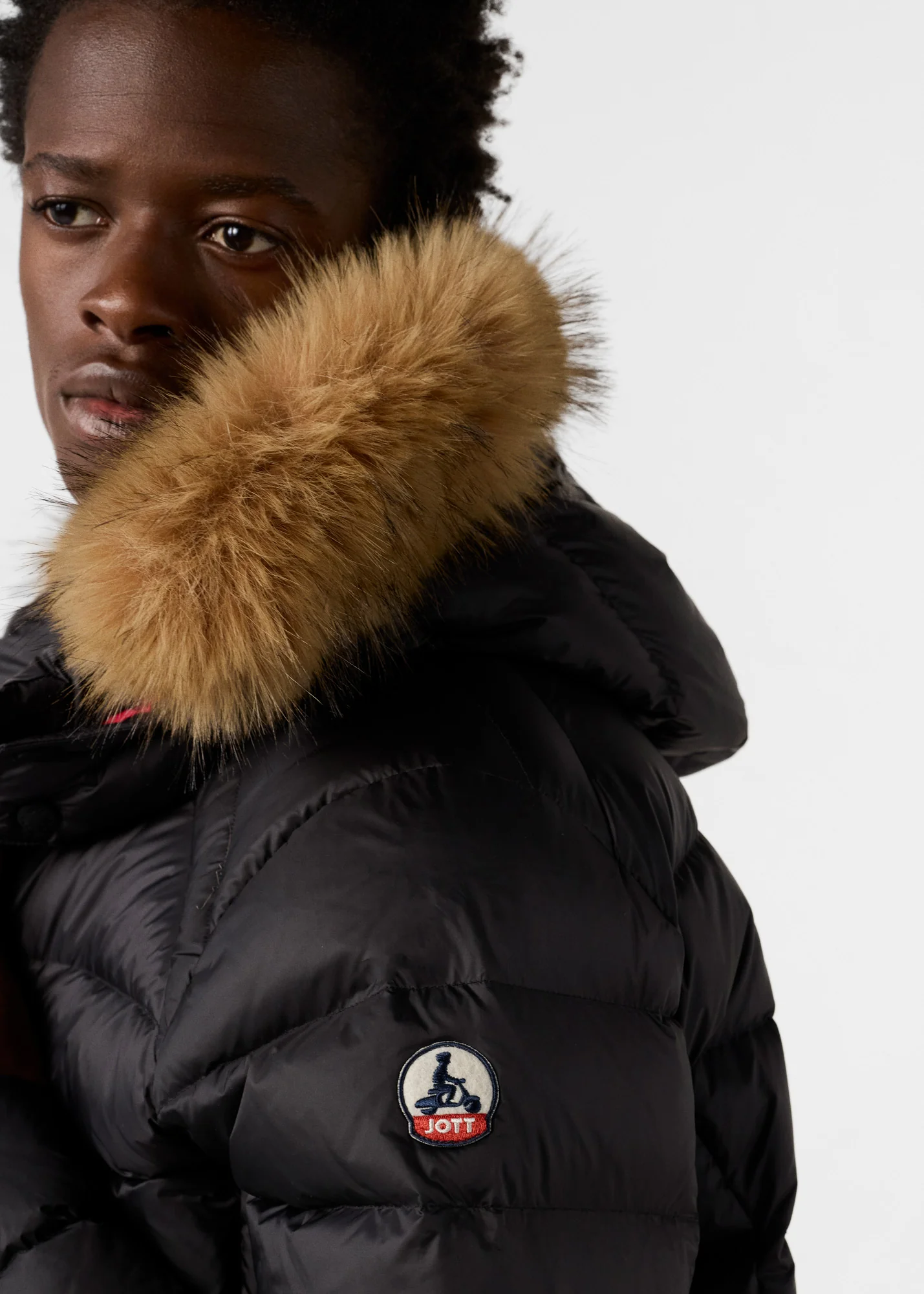 Doudoune à capuche Grand Froid Noir Prestige - Image 5