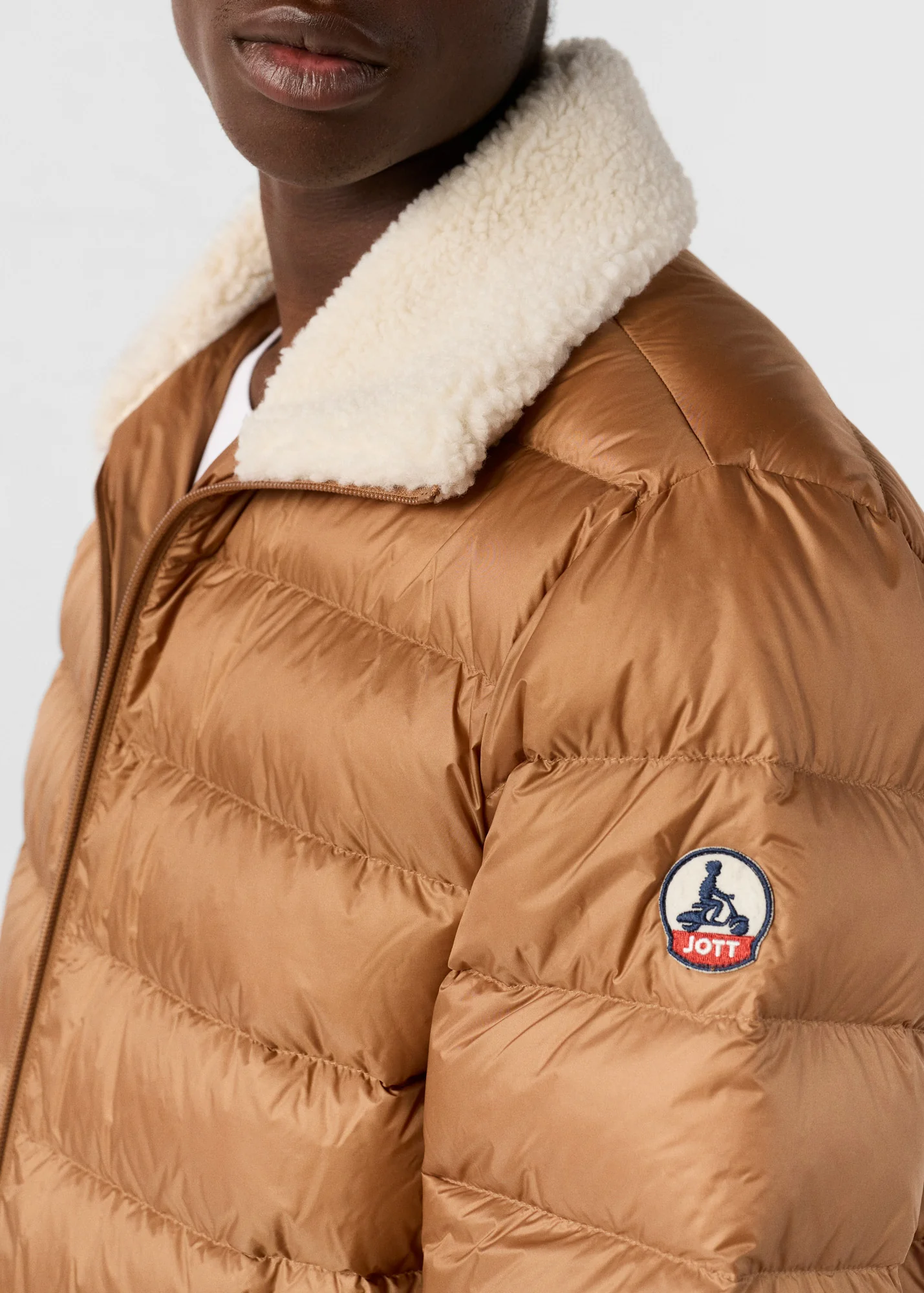 Doudoune aviateur Sucre roux Chuck - Image 5