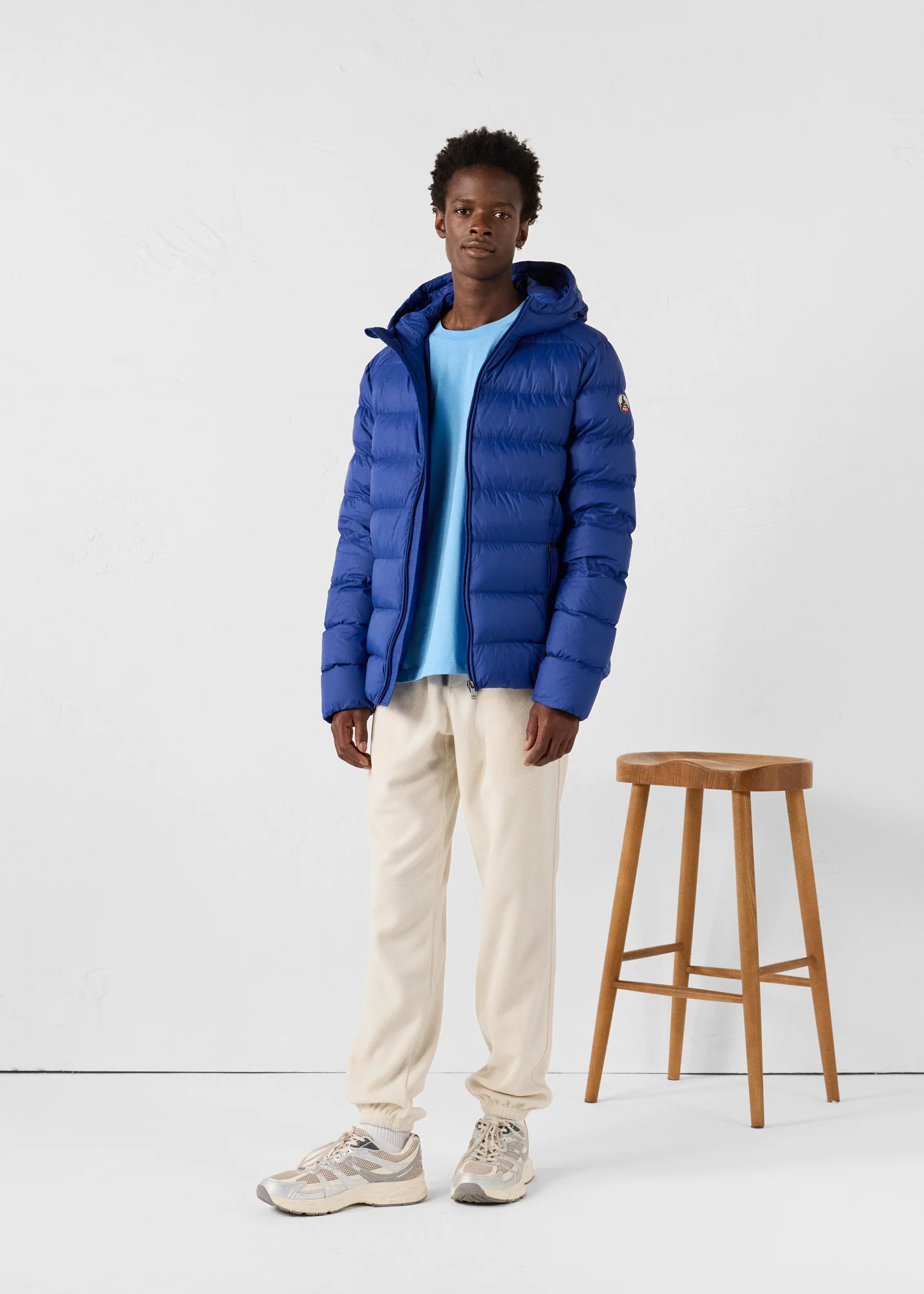 Doudoune confort Bleu cobalt Johny - Image 3