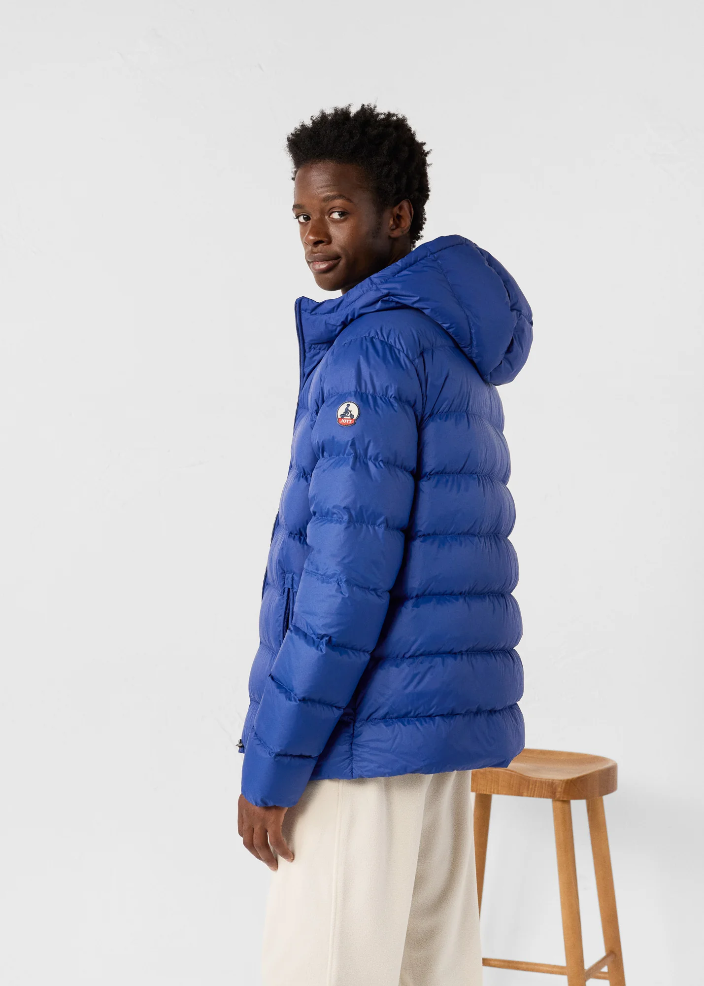 Doudoune confort Bleu cobalt Johny - Image 4