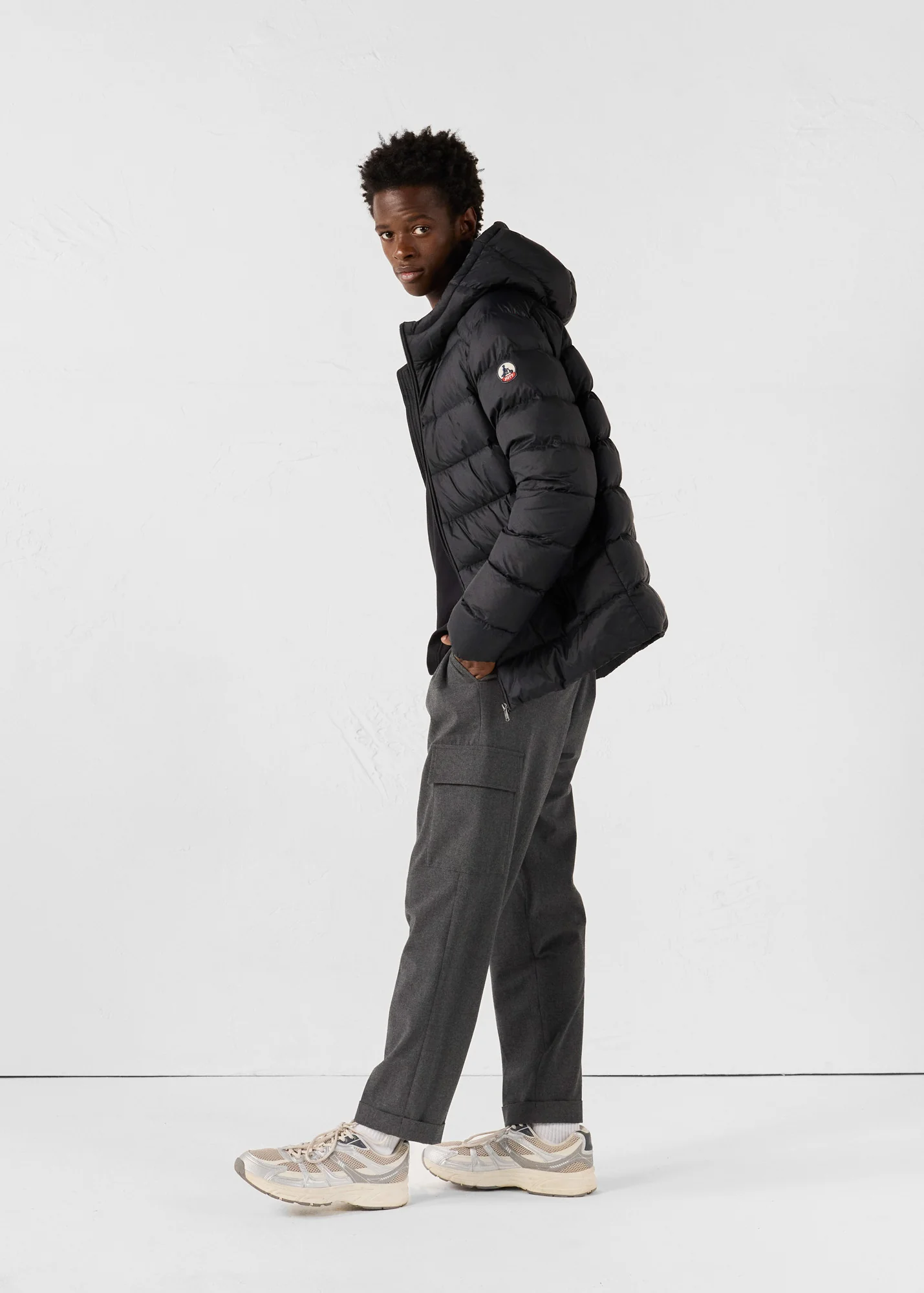 Doudoune confort Noir Johny - Image 3