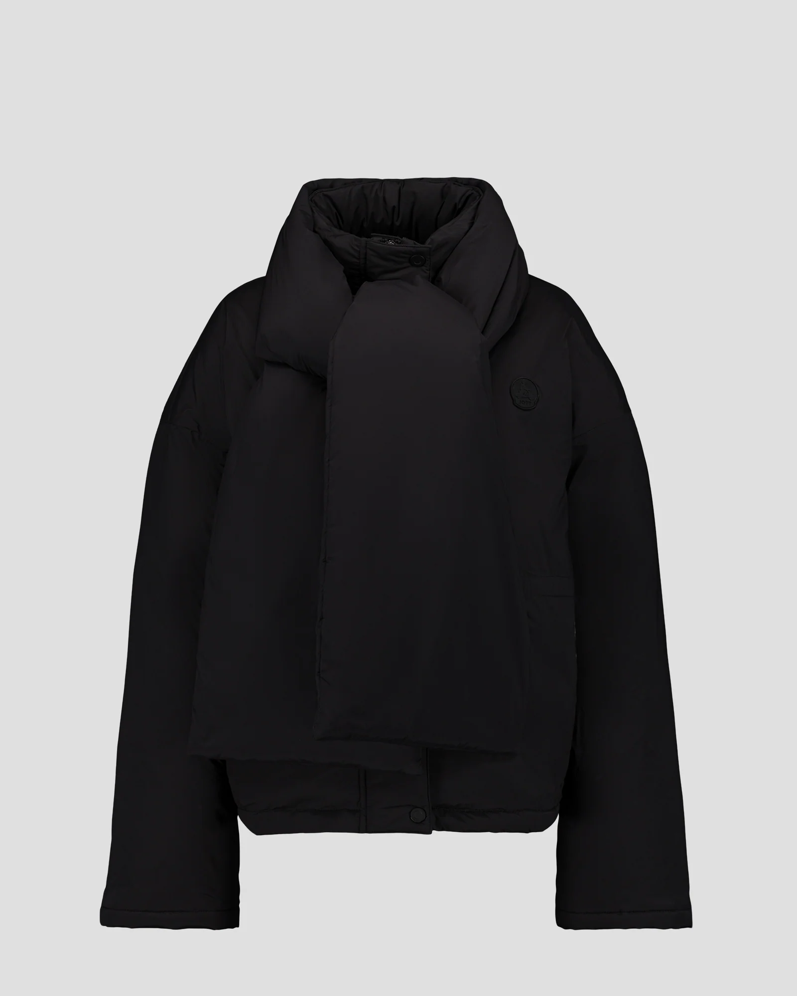 Doudoune Grand Froid avec écharpe amovible Noir Claude - Image 3