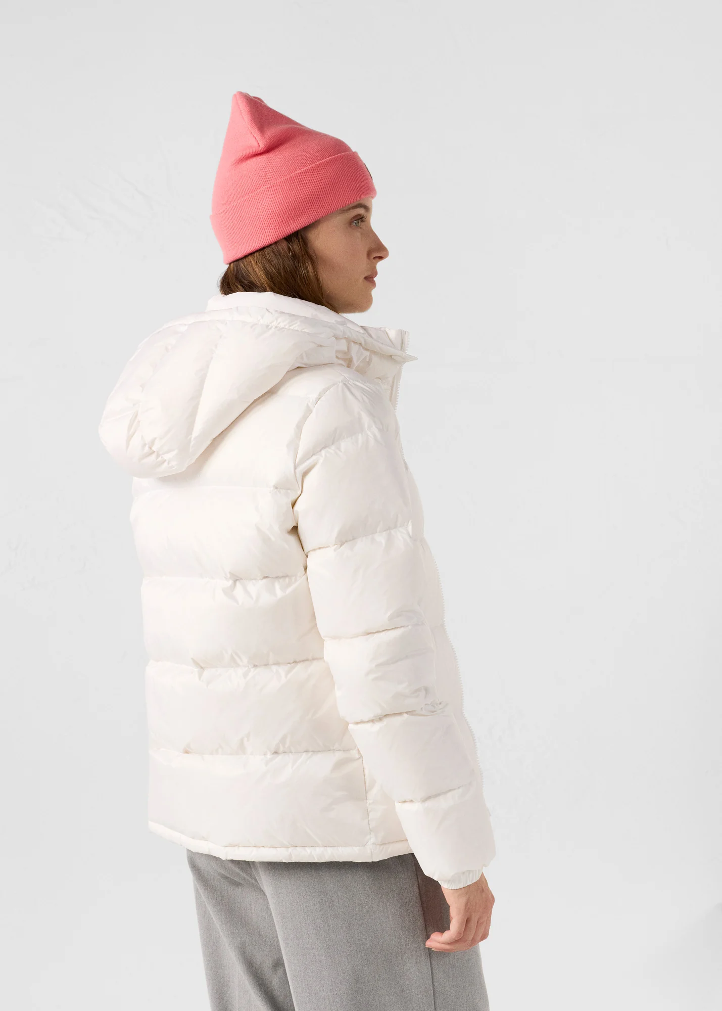 Doudoune Grand Froid esprit puffer Blanc Prague - Image 4