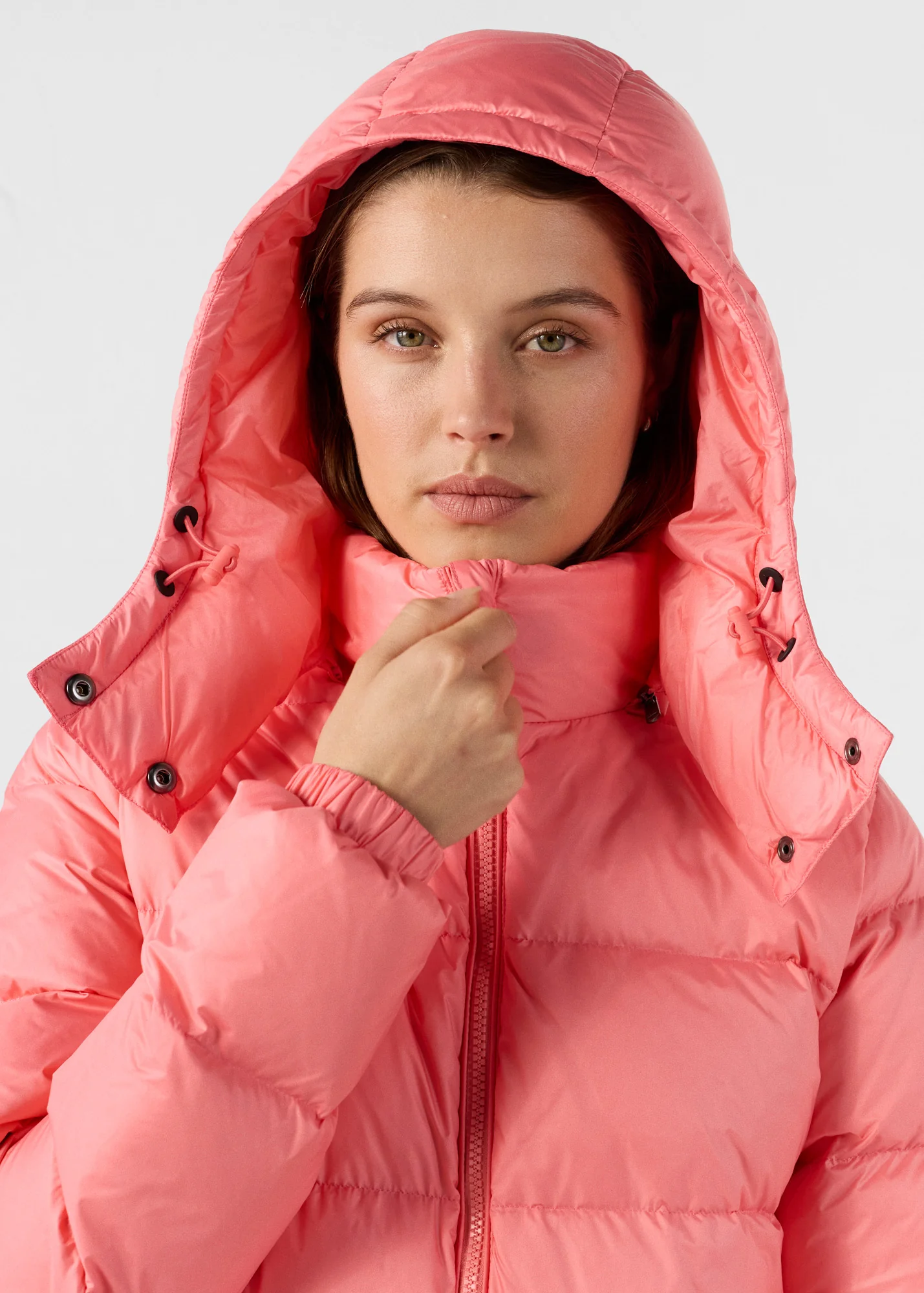 Doudoune Grand Froid esprit puffer Vibrant pink Prague - Image 6