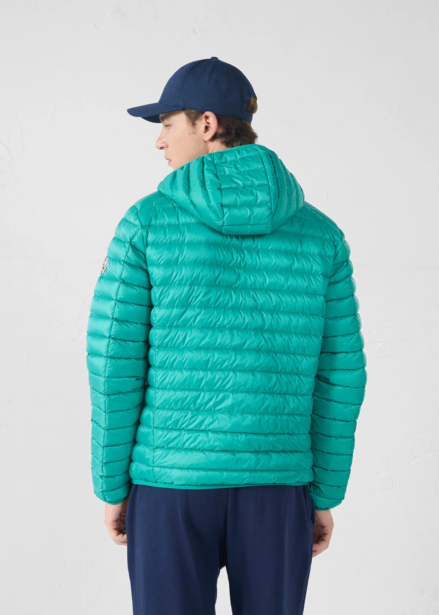 Doudoune légère à capuche Vert persan Nico - Image 4
