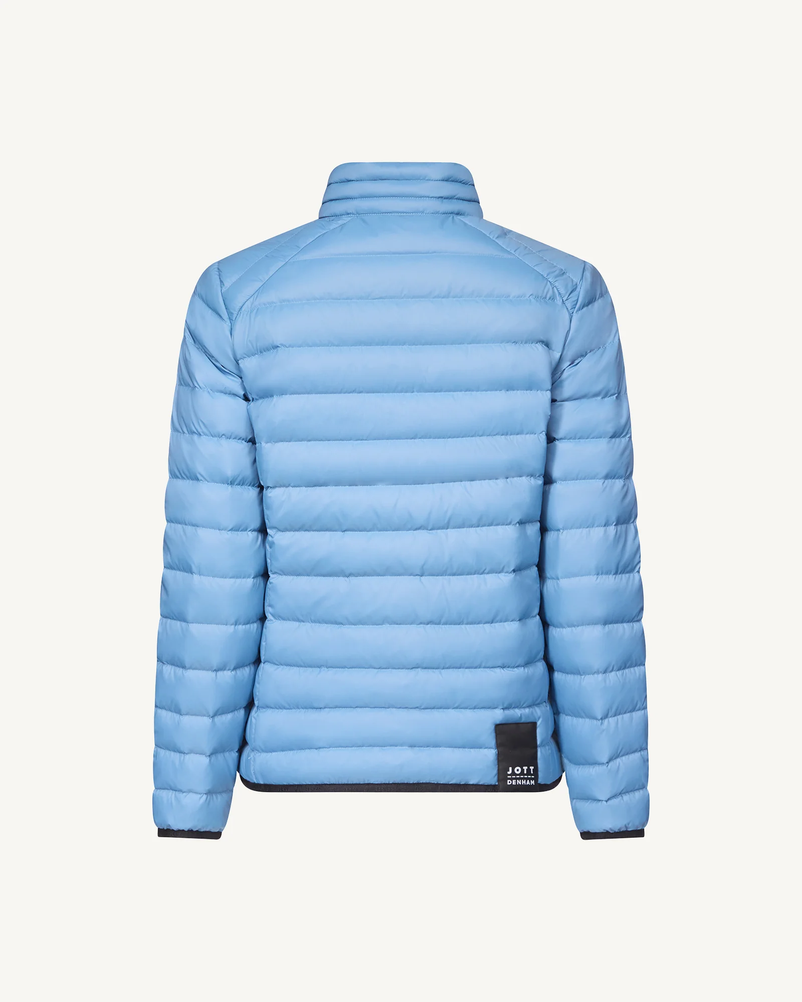 Doudoune légère avec détails en denim Bleu délavé Flight WNW JOTT x DENHAM - Image 6