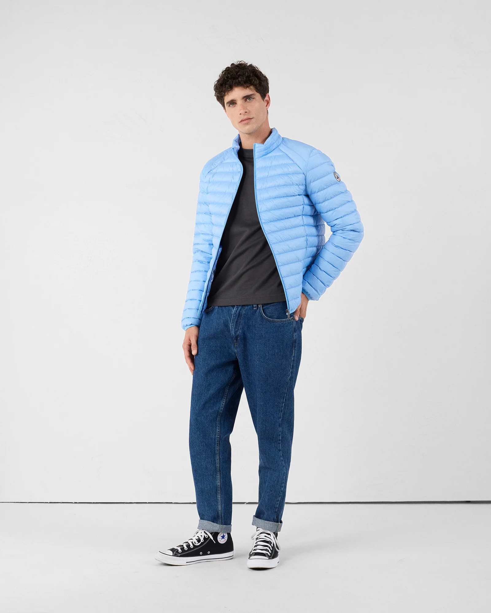 Doudoune légère Bleu cristal Mat - Image 3