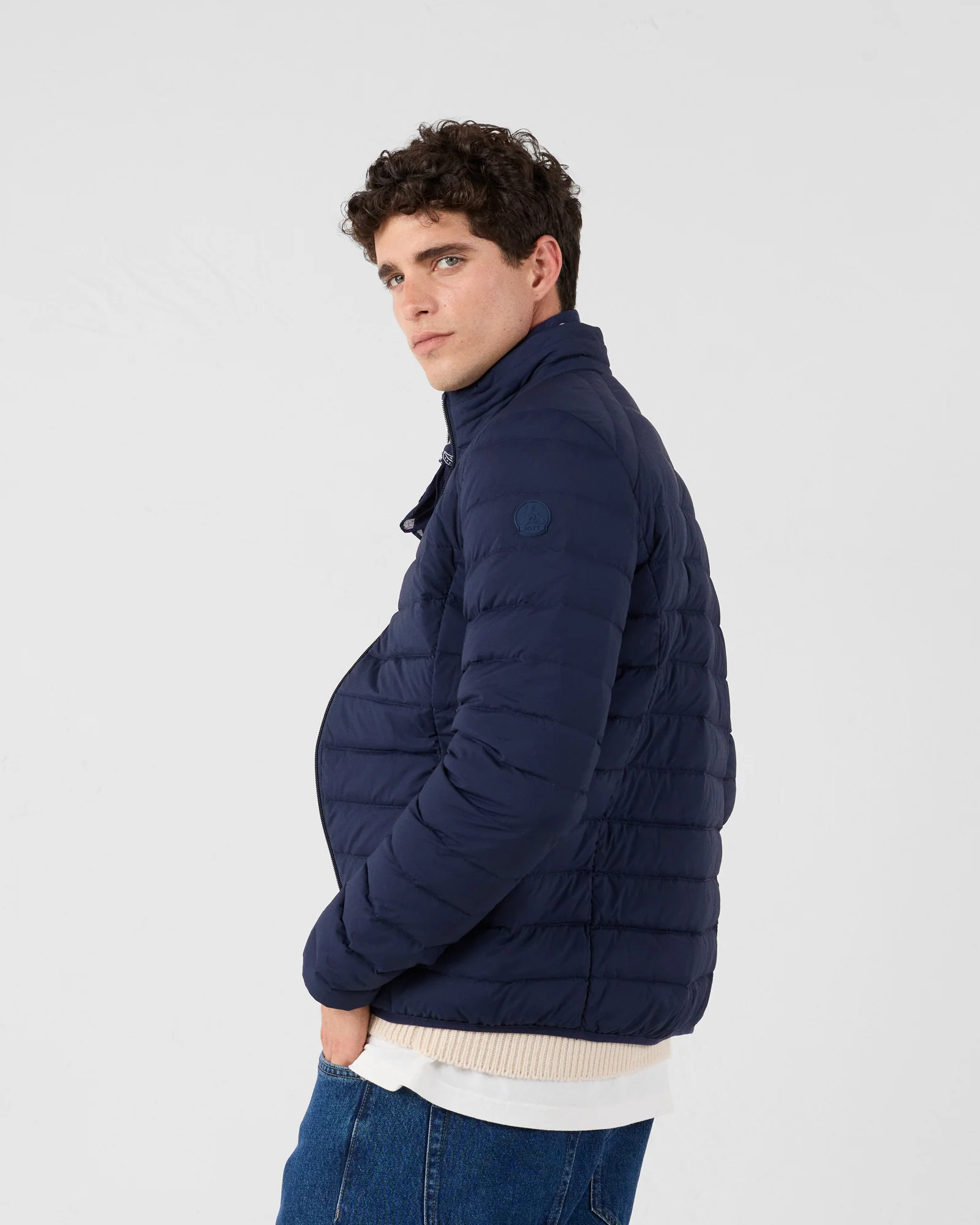 Doudoune légère stretch Marine Aragon - Image 4