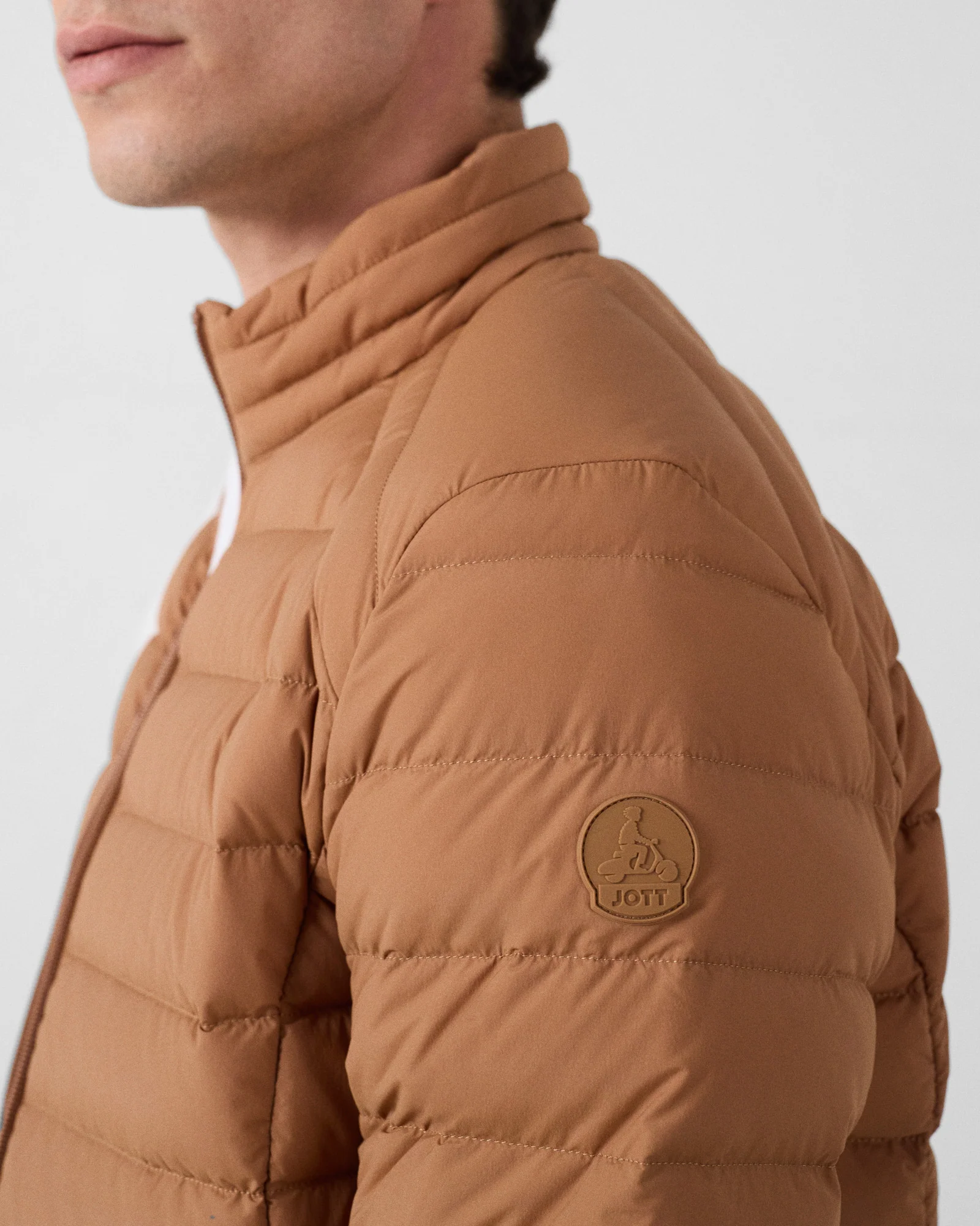 Doudoune légère stretch Sucre roux Aragon - Image 5