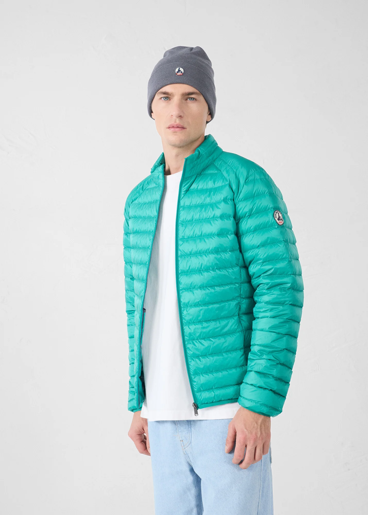 Doudoune légère Vert persan Mat - Image 3