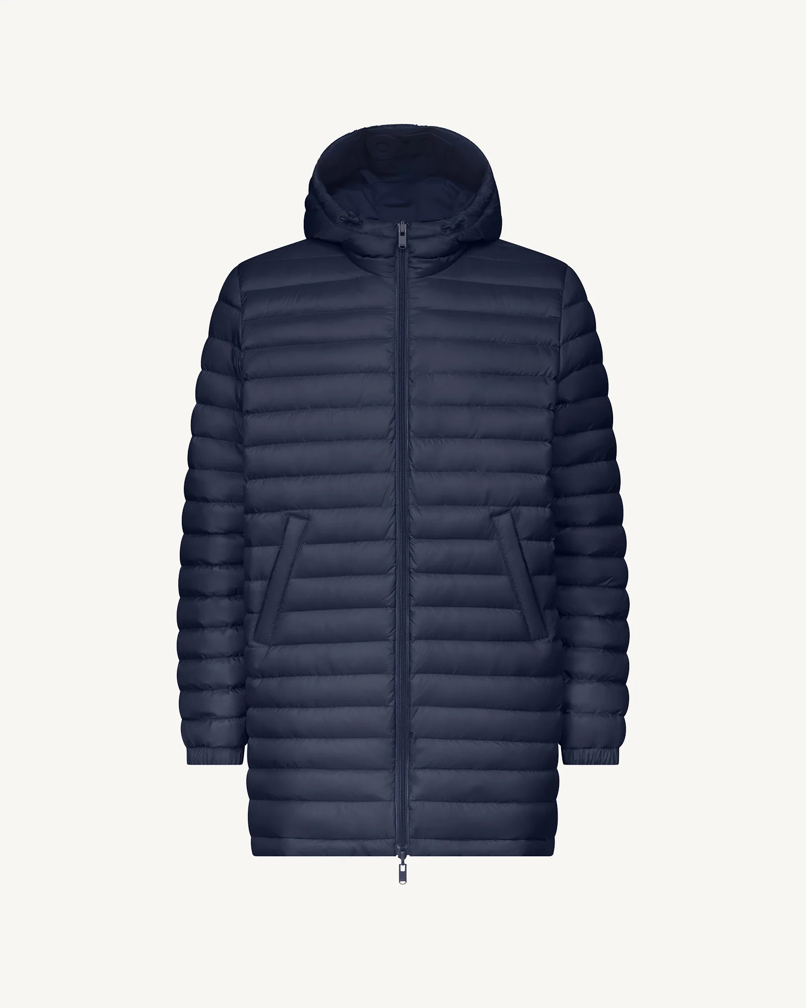 Doudoune longue réversible à capuche Marine Amsterdam 2.0 - Image 5