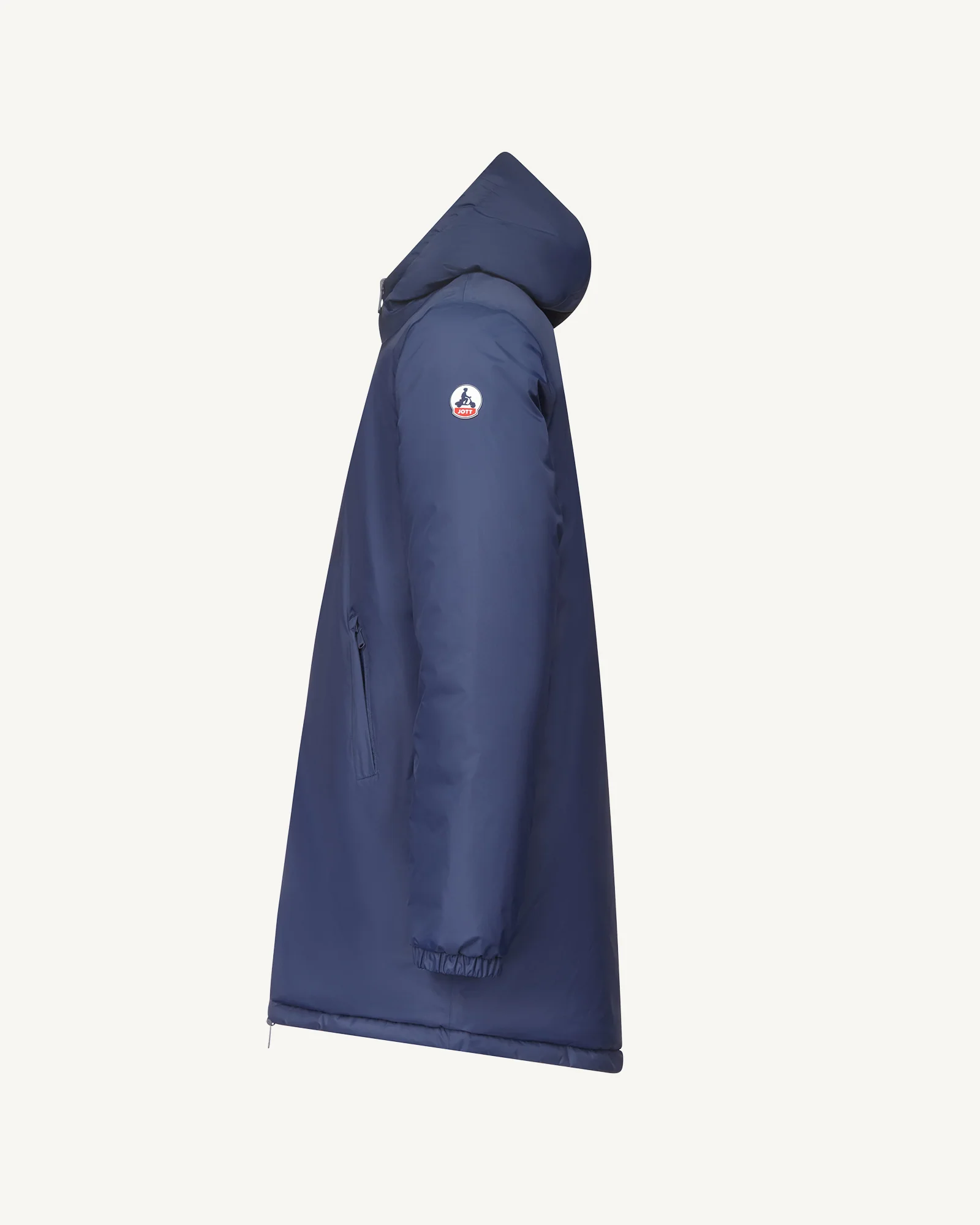 Doudoune longue réversible à capuche Marine Amsterdam 2.0 - Image 6