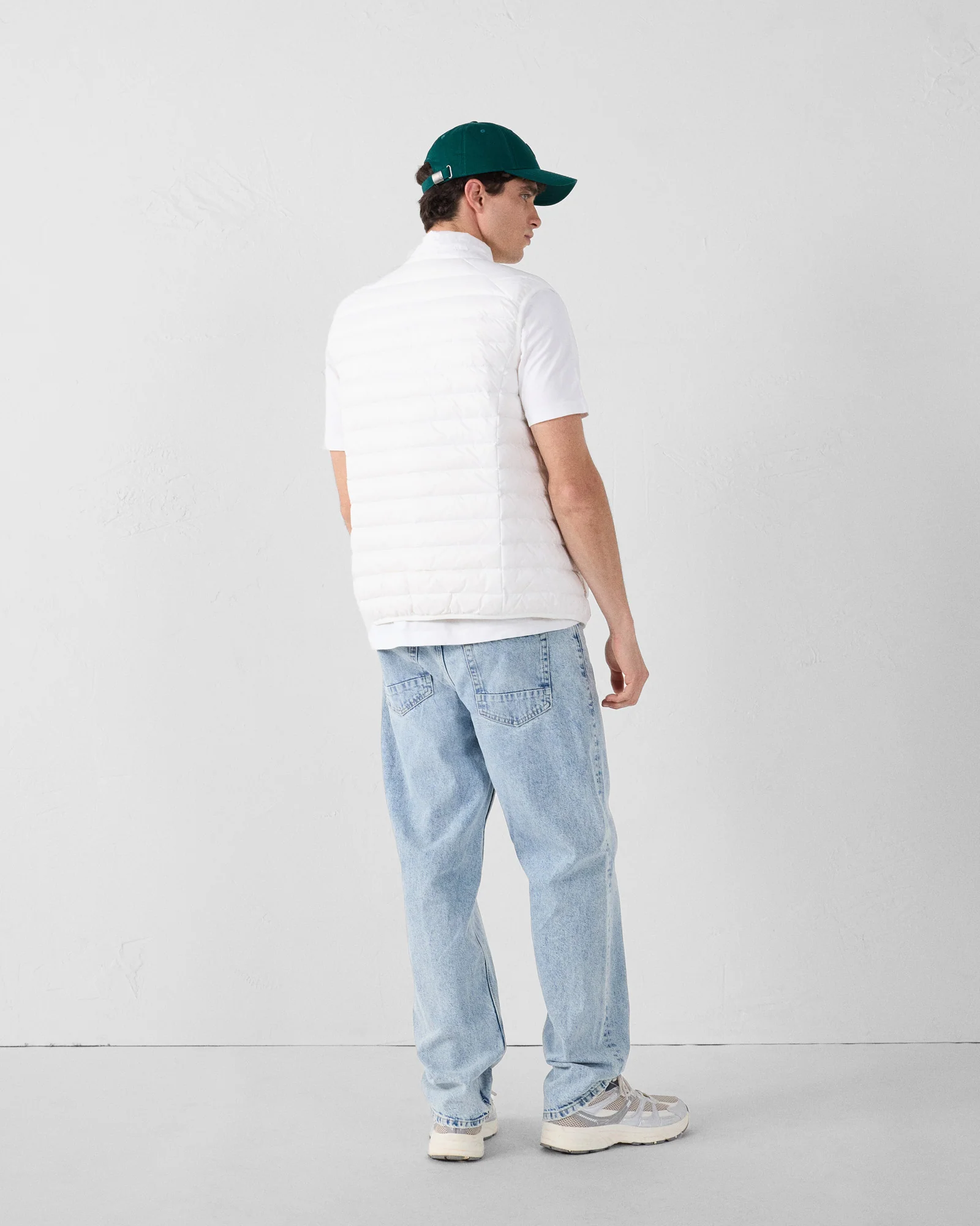 Doudoune sans manches Blanc Tom - Image 4