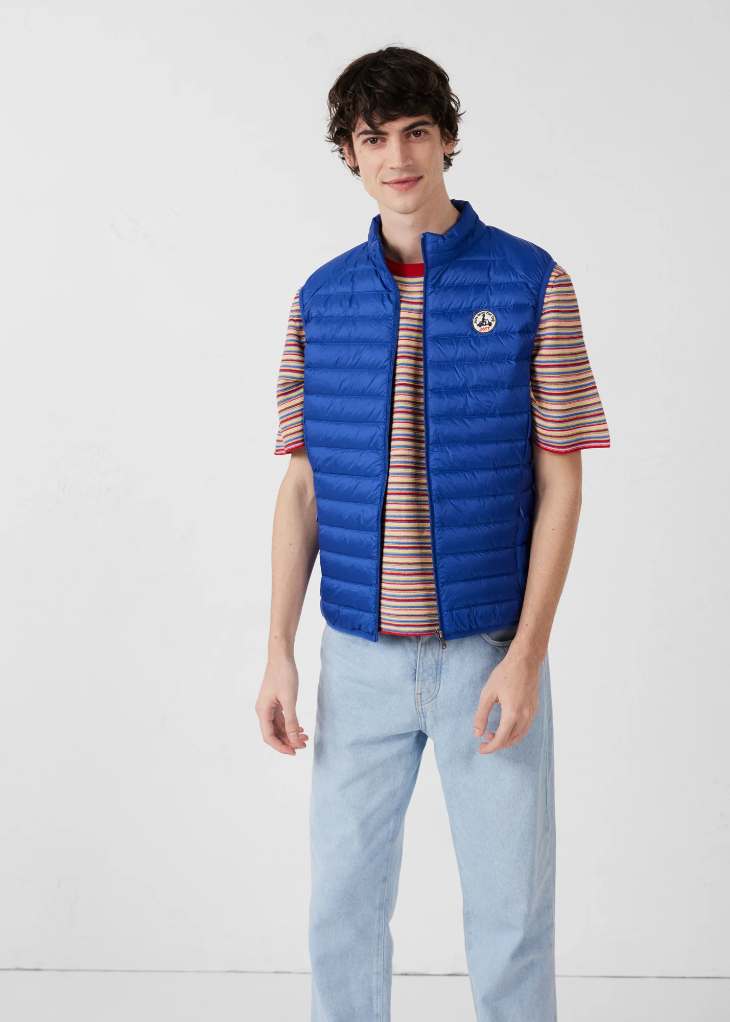 Doudoune sans manches Bleu cobalt Tom - Image 3