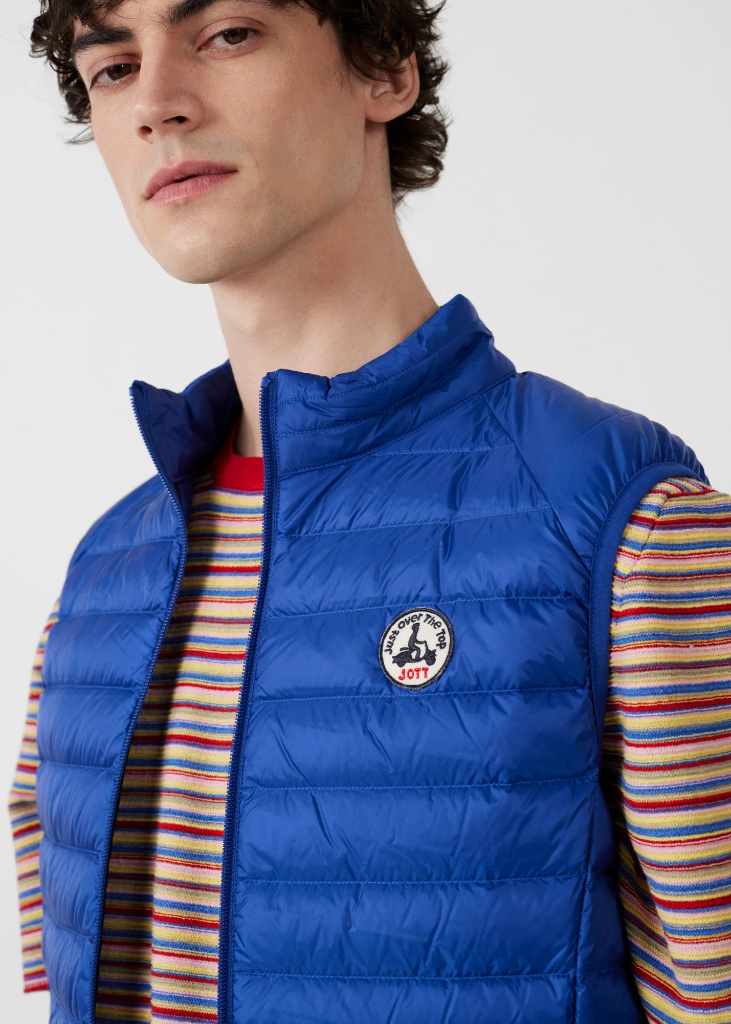 Doudoune sans manches Bleu cobalt Tom - Image 5