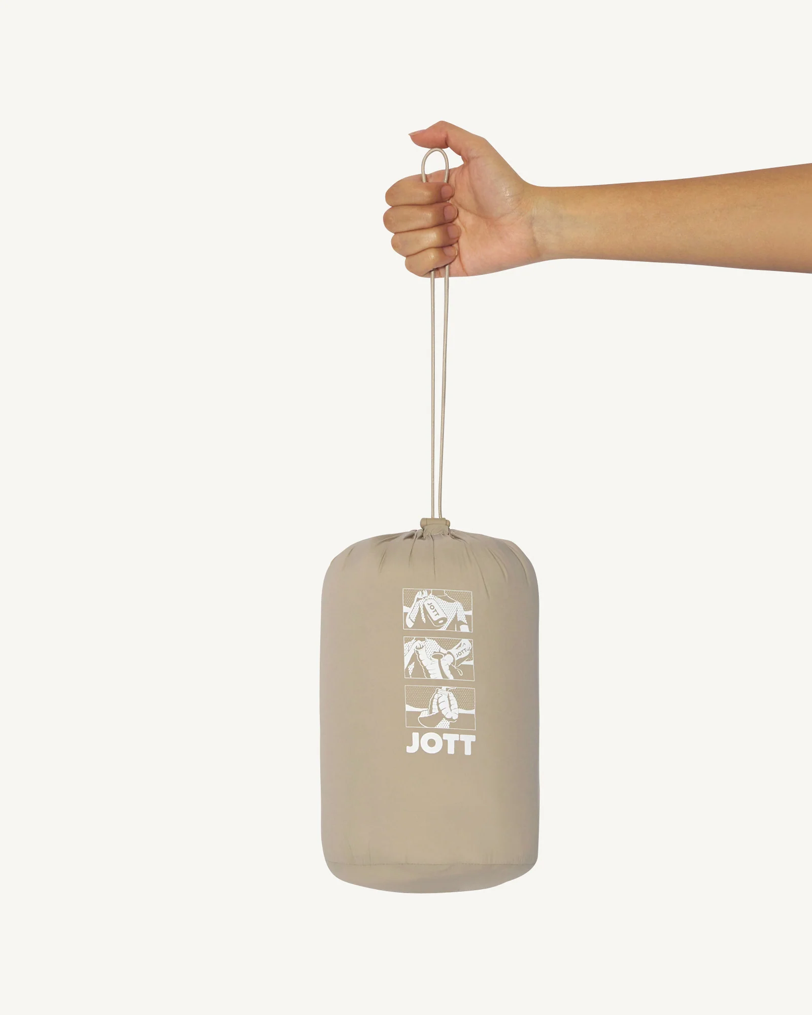 Doudoune stretch légère Beige Maia - Image 5