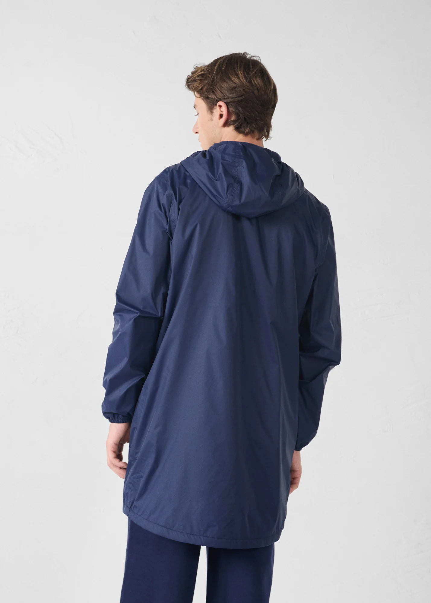 Imperméable long doublé polaire Marine Oban Polar - Image 4