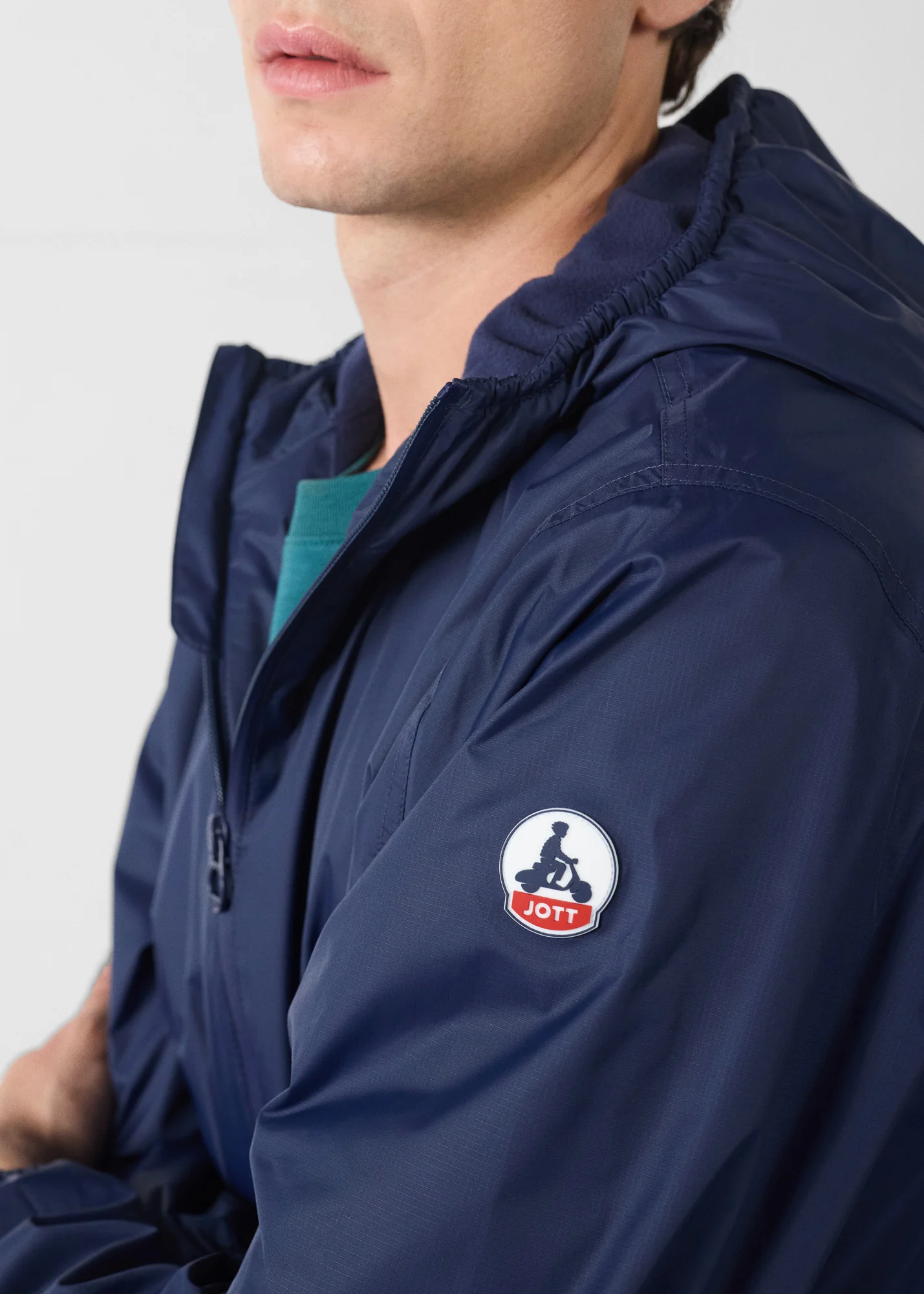 Imperméable long doublé polaire Marine Oban Polar - Image 7