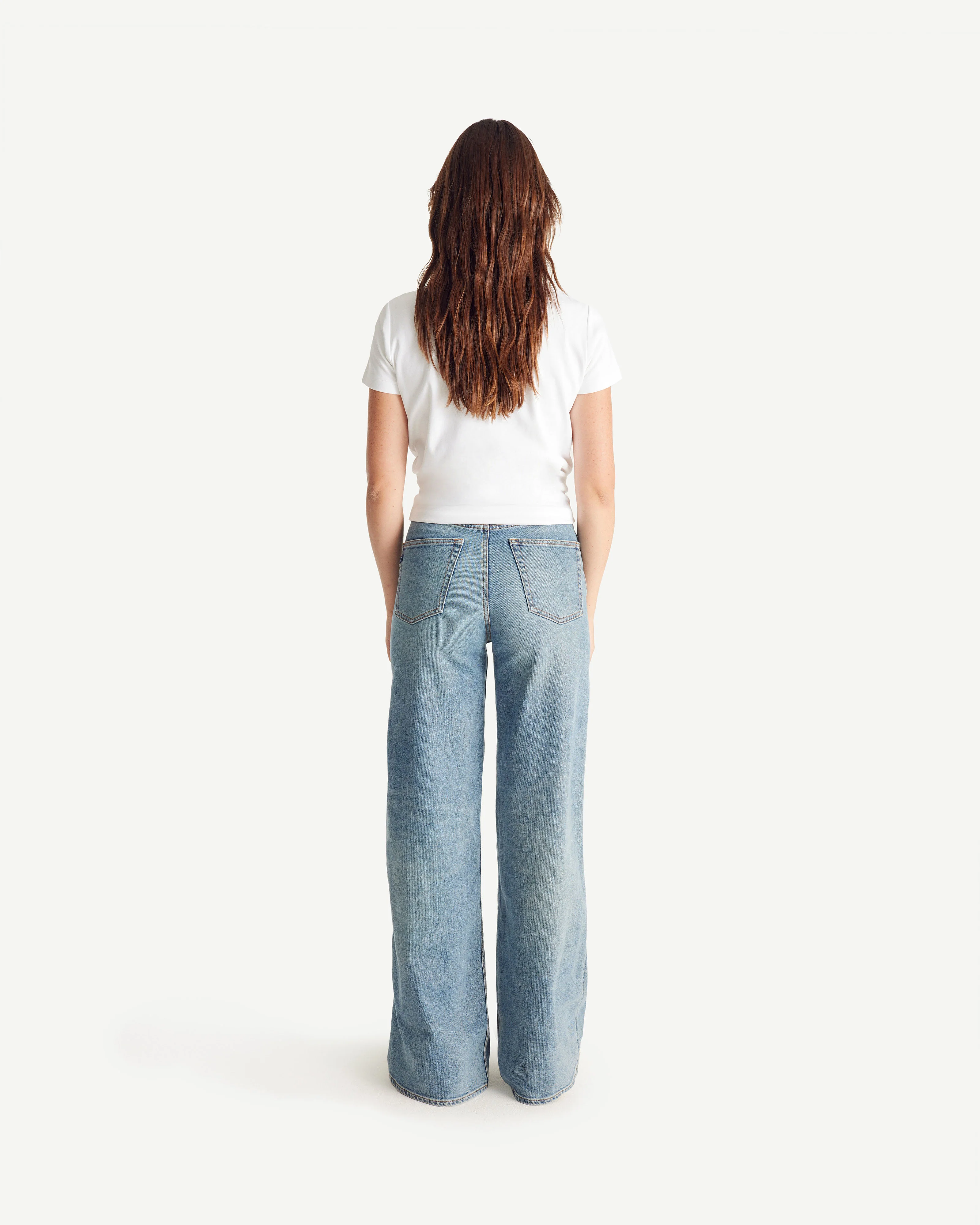Jean femme wide leg Light denim Miku JOTT x DENHAM - Image 4