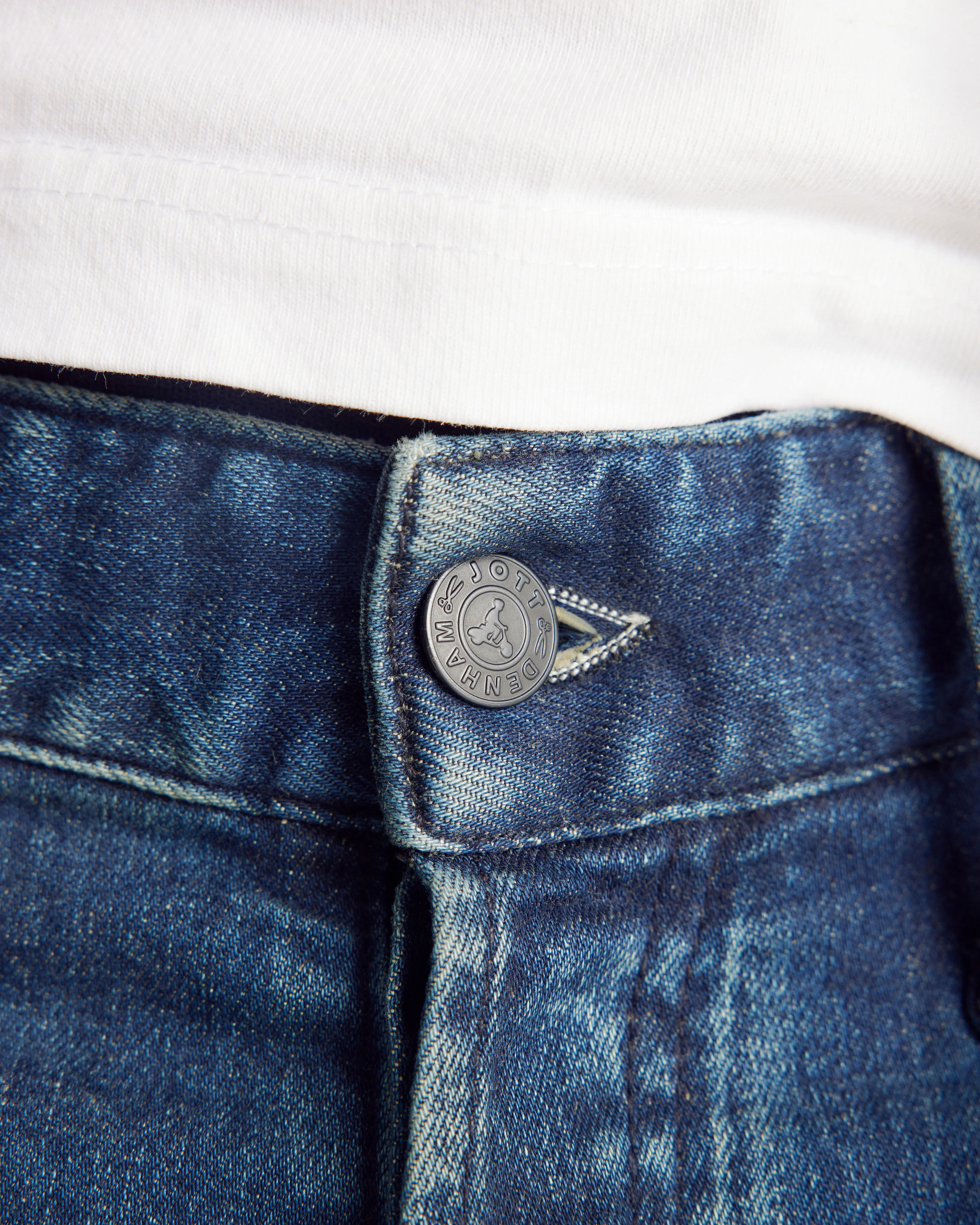 Jean homme coupe slim Bleu moyen Razor JOTT x DENHAM - Image 7