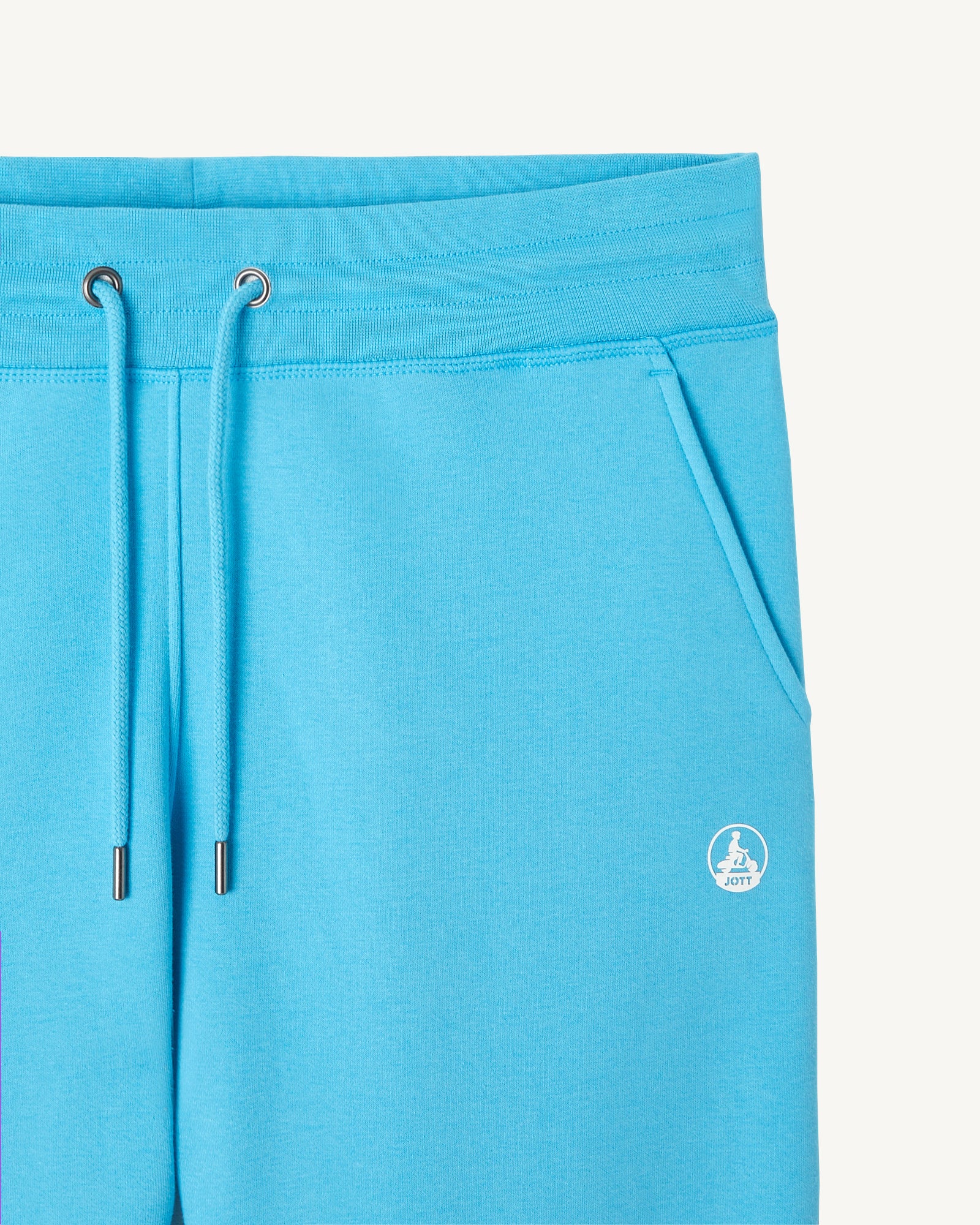 Jogging en coton biologique imprimé Bleu ciel Santiago - Image 6