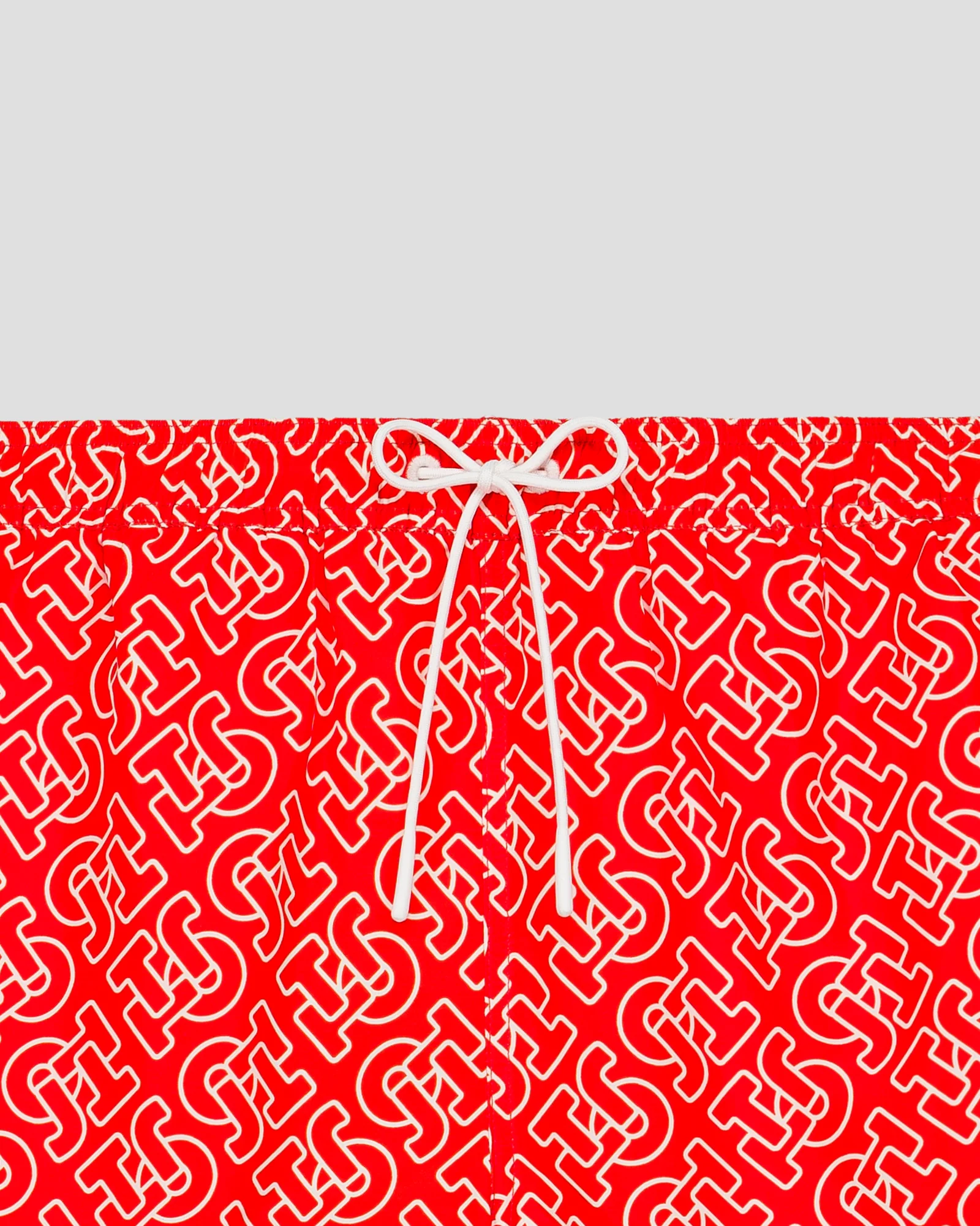 Maillot de bain Mono rouge feu Niolon monogram - Image 6