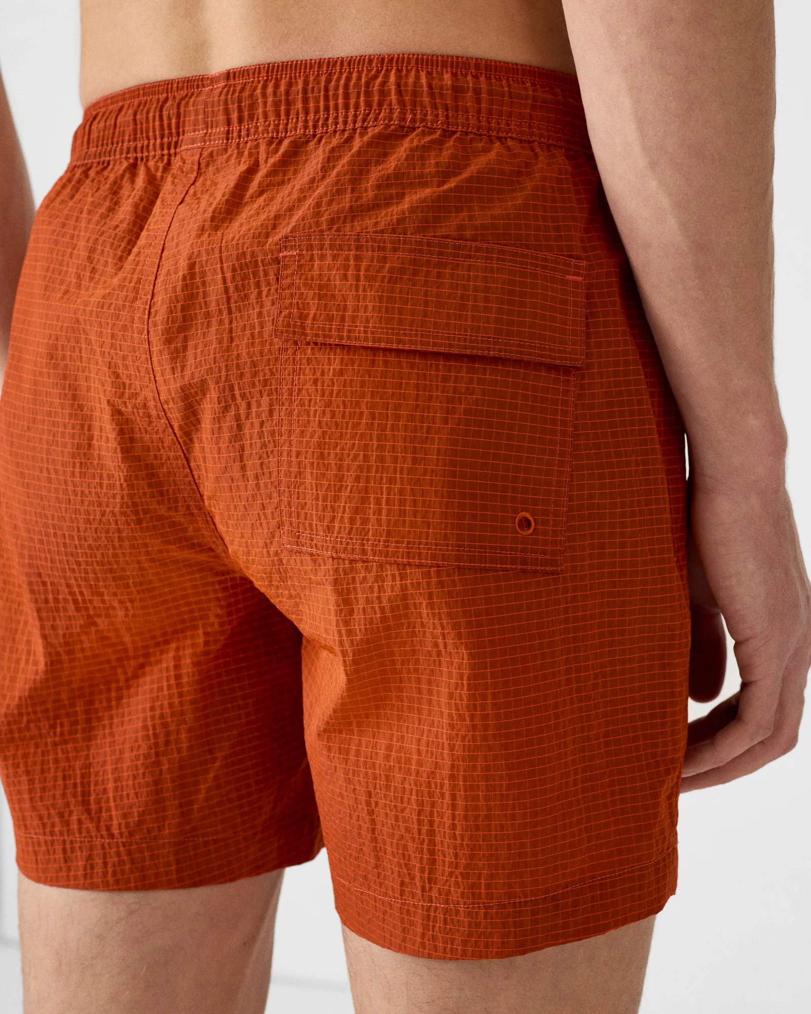 Maillot de bain Rouge feu Steve - Image 6